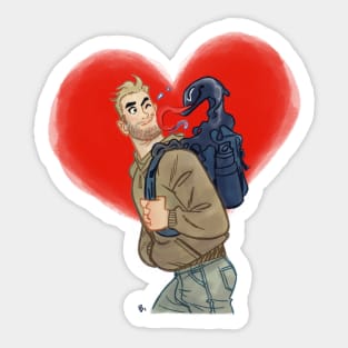 Symbiotic Love Sticker